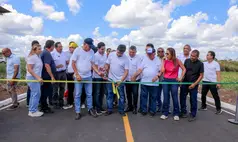 Rafael entrega obras de mobilidade e lazer em Agricolândia e Lagoinha do Piauí