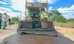 Rafael Fonteles vistoria obras da PI-239 e reforça investimentos em rodovia estratégica