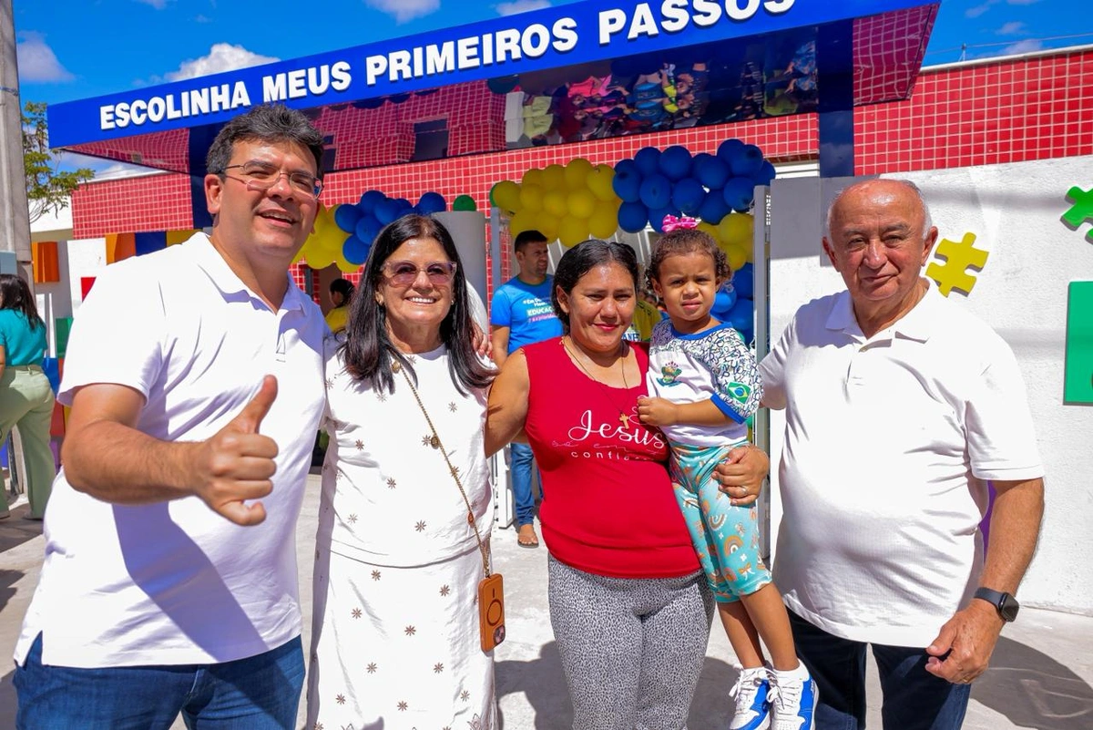Governo do Estado entrega kit com mobília para nova creche em Domingos Mourão; município é uma referência em educação e no acesso ao Saúde Digital (Rafael Fonteles)