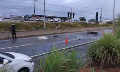Homem morre e mulher fica ferida após grave acidente na BR-316 em Teresina