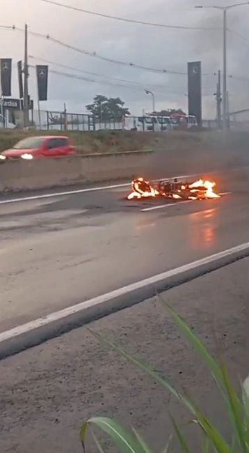 Homem morre e mulher fica ferida após acidente de moto na BR-316 em Teresina
