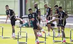 Brasil inicia preparação para enfrentar o Haiti e segue sem Neymar nos treinos