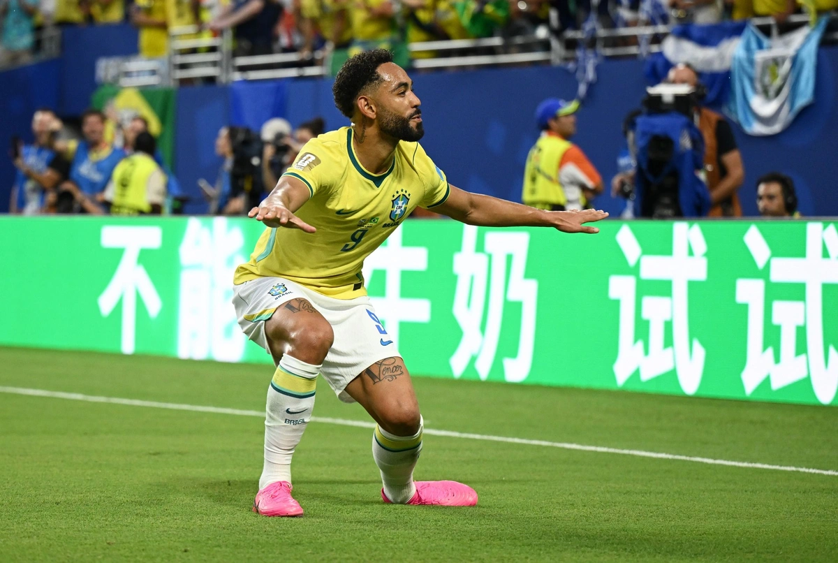 Na crista da onda: Matheus Cunha mais uma vez deixou sua marca e chegou a três gols no Mundial