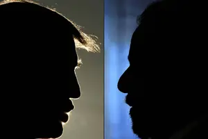 Perfis dos presidentes dos EUA e do Brasil, Donald Trump e Luiz Inácio Lula da Silva; mudança de designação de facções criminosas para organizações terrorista segundo leis americanas eleva pressão sobre a economia brasileira (Foto: AFP)