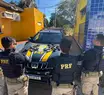PRF apreende três fuzis e prende suspeito na BR-316 em Picos