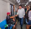 Rafael inaugura estação do metrô na zona sudeste e amplia capacidade para 10 mil usuários