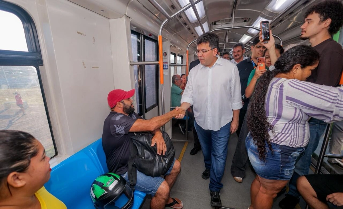 Rafael Fonteles entrega mais uma estação do Metrô de Teresina na zona sudeste e dobra capacidade para até 10 mil usuários