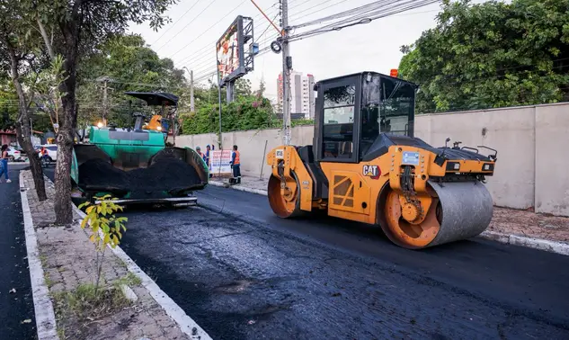 Programa Mais Asfalto ultrapassa 50% de execução e avança em vias da zona Leste de Teresina