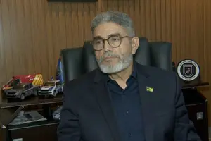 Secretário de Segurança Antônio Luiz (Foto: Reprodução)