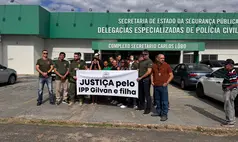 Sindicato protesta após soltura de suspeito de atropelar policial penal e filha em Teresina