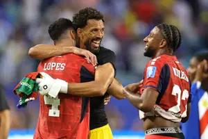 Vozinha da seleção de Cabo Verde (Foto: Reprodução)