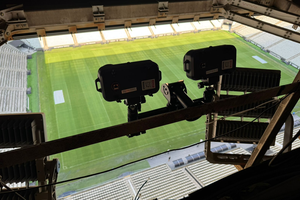 Câmeras foram instaladas na Neo Química Arena para a implementação do impedimento semiautomático (Foto: Divulgação/Corinthians)