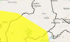 Inmet emite alerta de perigo potencial para baixa umidade em 64 cidades do Piauí