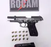 Operação da Rocam prende três pessoas e apreende pistola em posto de combustível