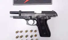 Operação da Rocam prende três pessoas e apreende pistola em posto de combustível