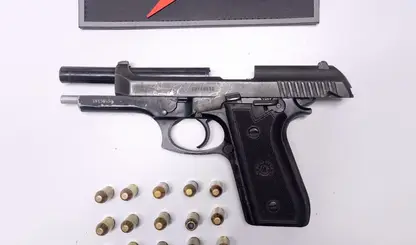 Operação da Rocam prende três pessoas e apreende pistola em posto de combustível