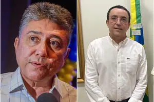 Marcos Elvas e Raimundo Nonato Moura Rodrigues (Foto: Reprodução)