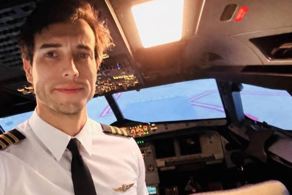 O piloto argentino Leandro Bertazzo, que pulou de um avião