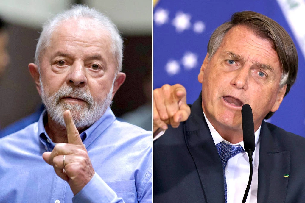O presidente Lula (PT) e o ex-presidente Jair Bolsonaro (PL)