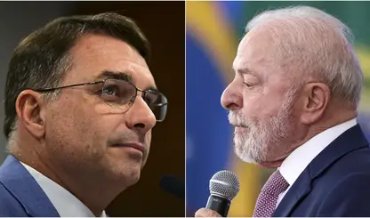Pesquisa Genial/Quaest mostra Lula com 45% das intenções de voto para segundo turno e Flávio Bolsonaro com 37%