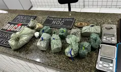 Operação contra o tráfico prende quatro suspeitos e apreende drogas em Parnaíba