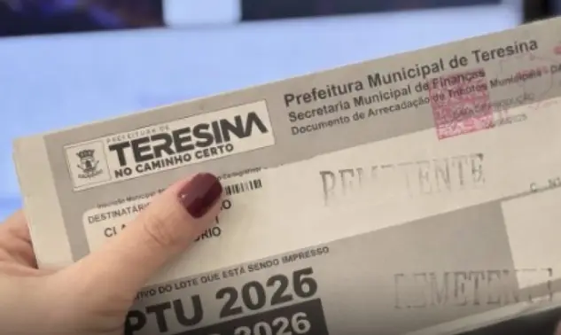 Prefeitura suspende cobrança do IPTU 2026 de imóveis edificados após decisão do TJ-PI