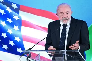 Presidente Luiz Inácio Lula da Silva depois de reunião com Donald Trump na Casa Branca (Foto: Saul Loeb - 7.mai.26/AFP)