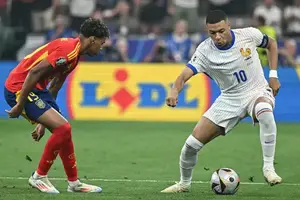 Semifinal entre França e Espanha (Foto: Reprodução)