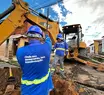 Quatro bairros da capital recebem obras de expansão da nova rede coletora de esgoto