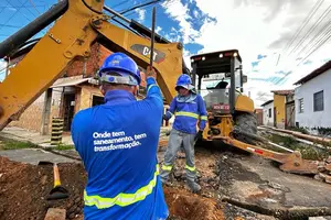 Trabalhadores da Águas de Teresina (Foto: Reprodução | Águas de Teresina)