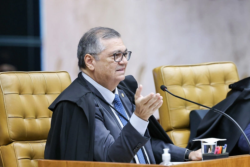 Ministro Flávio Dino em plenário