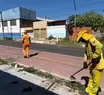 FMS realiza ação de faxina no bairro Santa Cruz  neste sábado