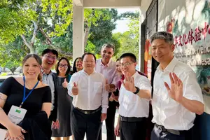 Visita dos representantes da Universidade Normal de Fujian à Universidade Estadual do Piauí (Foto: Reprodução | Ascom)