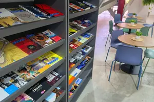 Novo espaço de leitura no MI (Foto: Reprodução | Ascom FMC)