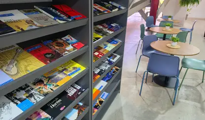 Novo espaço de leitura Folear chega ao Museu da Imagem e do Som